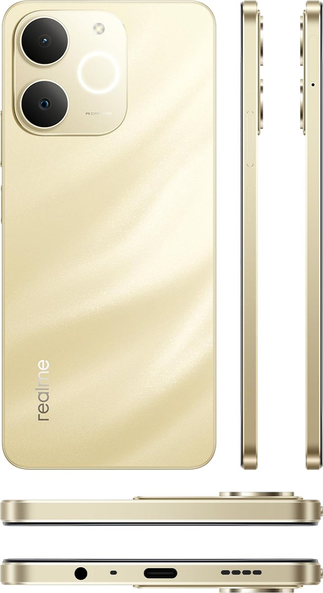 realme Note 70T 本体 4GB⁄64GBゴールド Smartphone Realme Note 70