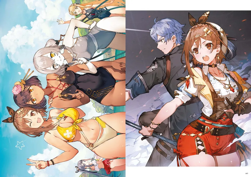 ライザのアトリエ3 ～終わりの錬金術士と秘密の鍵～ 公式ビジュアル