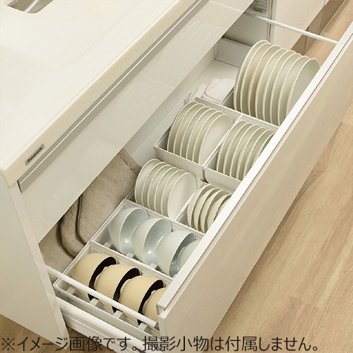 リッチェル トトノ（TOTONO) 引き出し用ディッシュスタンドR ワイド