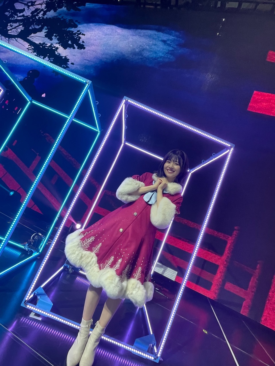 松田好花 直筆 サイン 生写真 サンタ 日向坂46 ひなくり 日向坂46