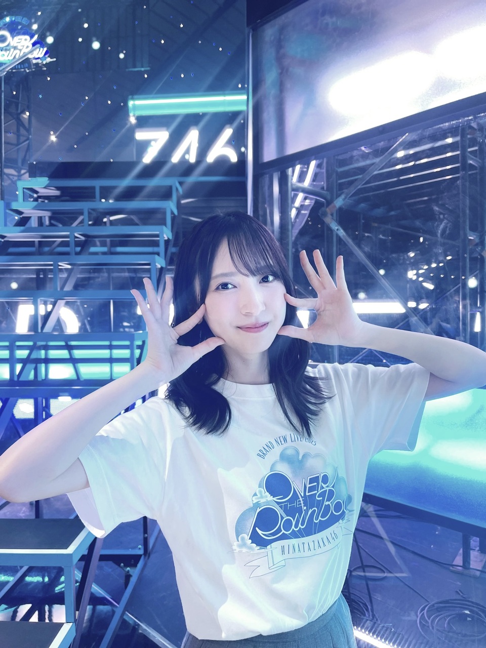 日向坂46 ローソン スマホくじ 金村美玖サイン 日向坂46 ローソン