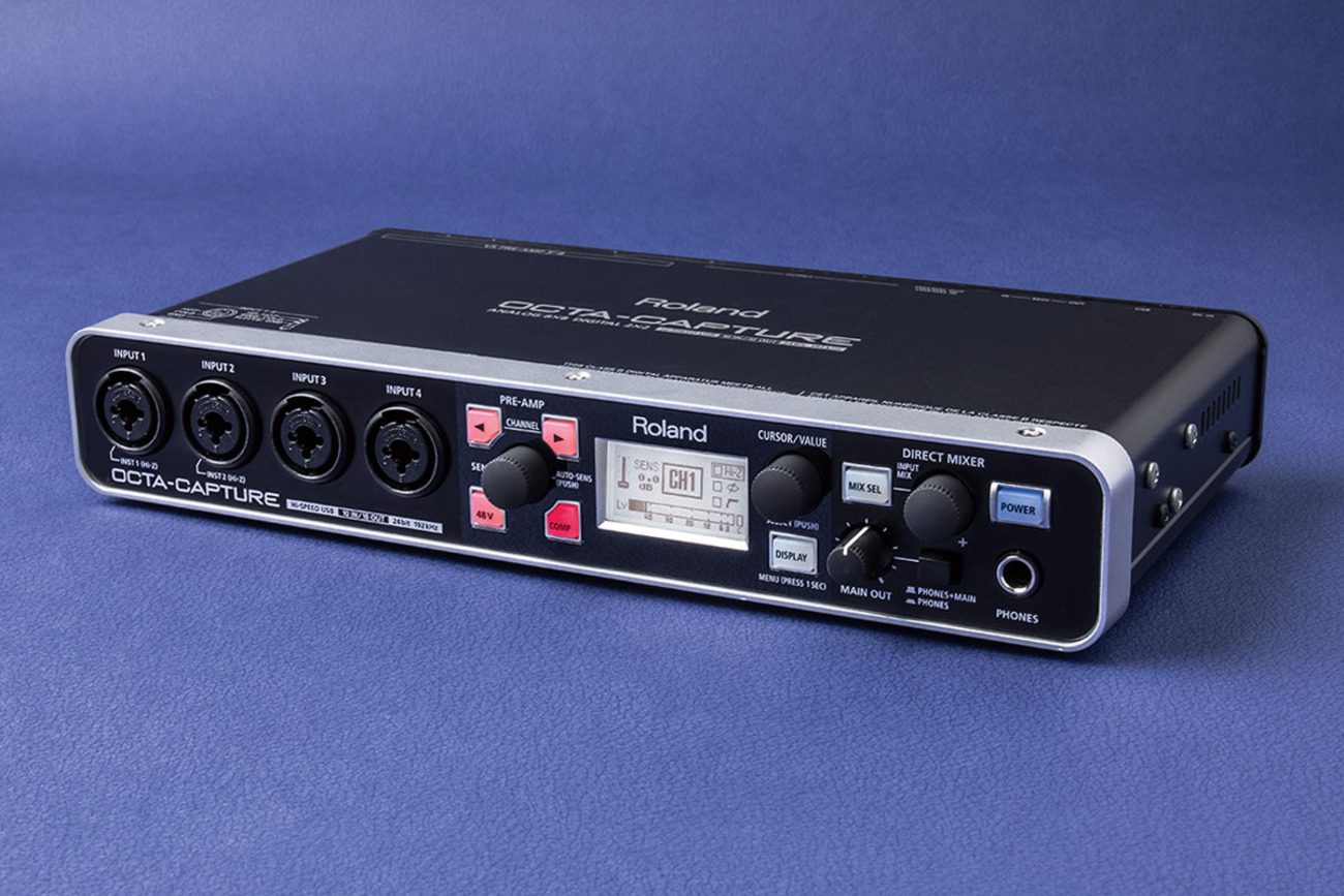 Roland OCTA-CAPTURE オーディオインターフェース 【公式通販】