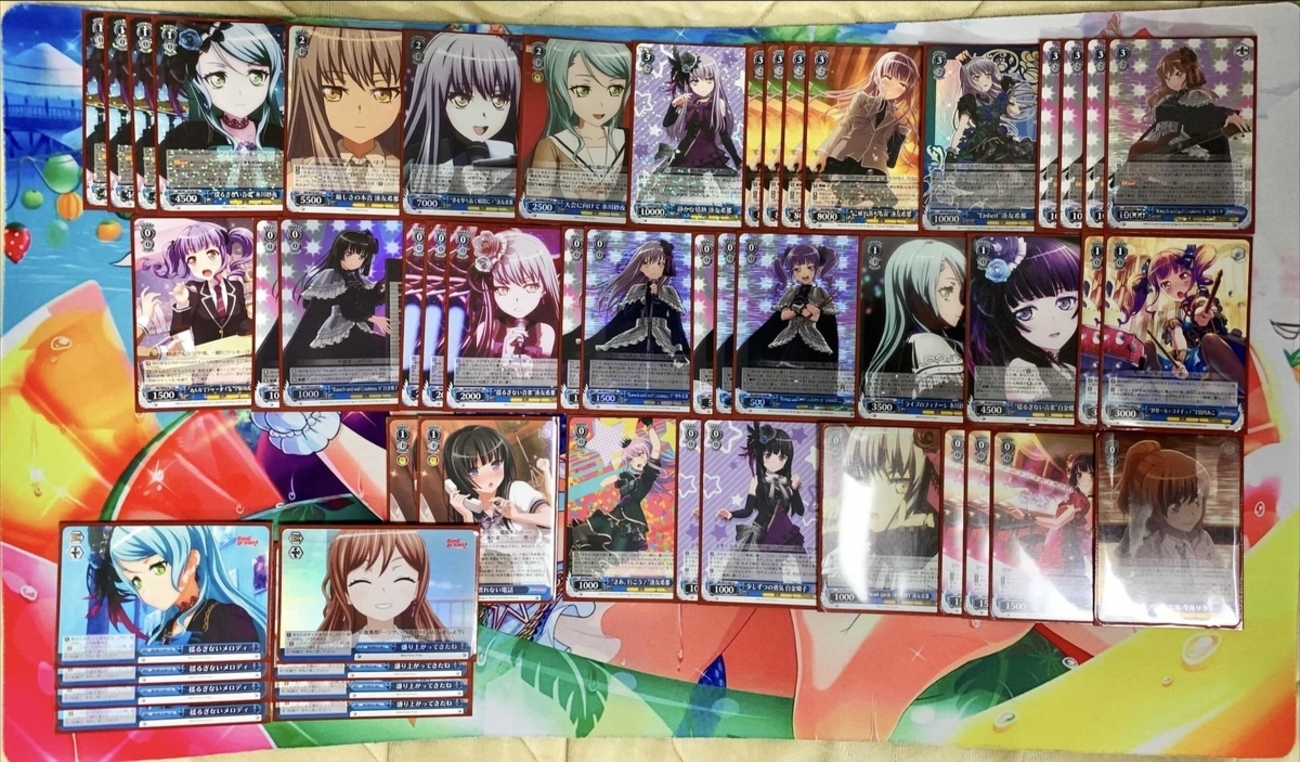 ヴァイスシュバルツ バンドリ 宝門デッキ +8門デッキパーツ バンドリ