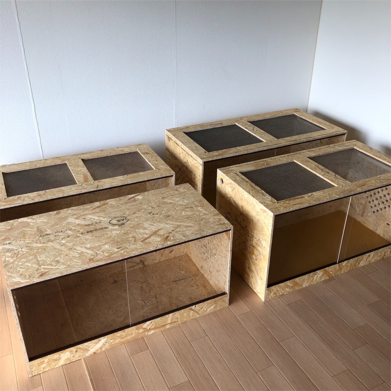 爬虫類ケージ 木製ケージ 9040 フトアゴ ハリネズミ プロフ必読 送料