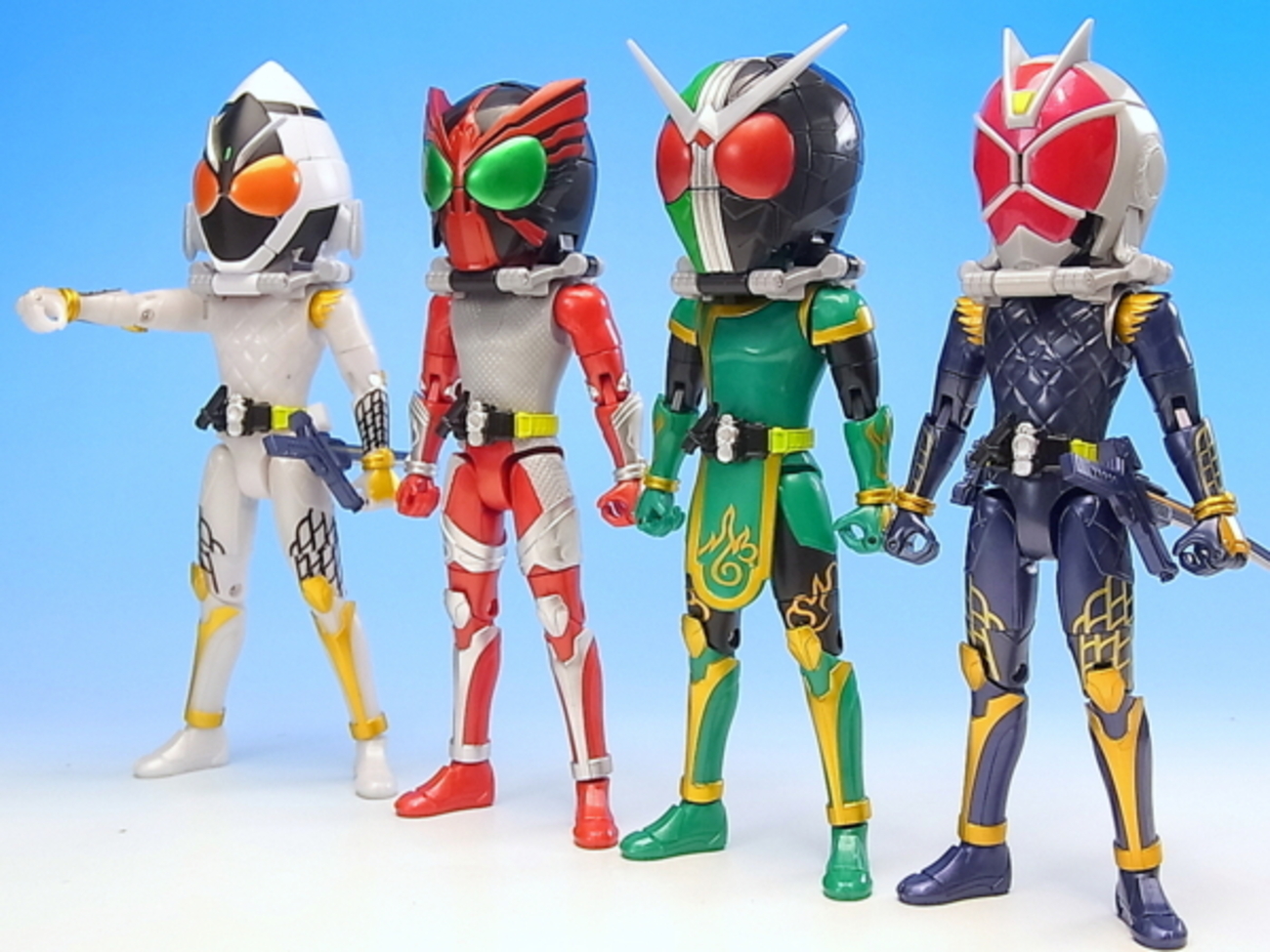 仮面ライダー鎧武 アームズチェンジシリーズ ACPB 8点セット 仮面