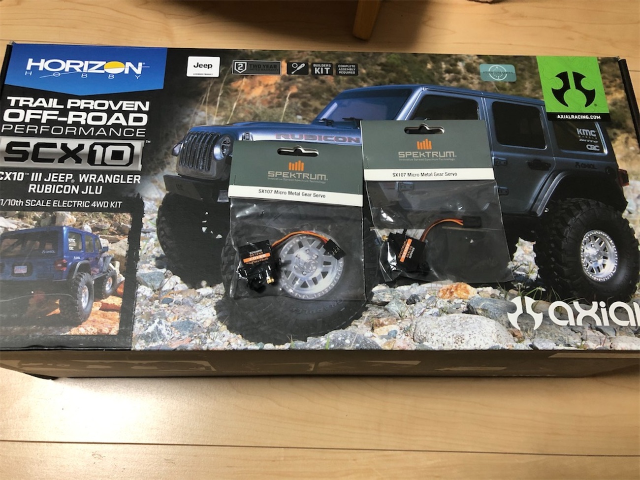 SCX10 Ⅲ製作 ① - AF-HobbyのRCクローラー日記