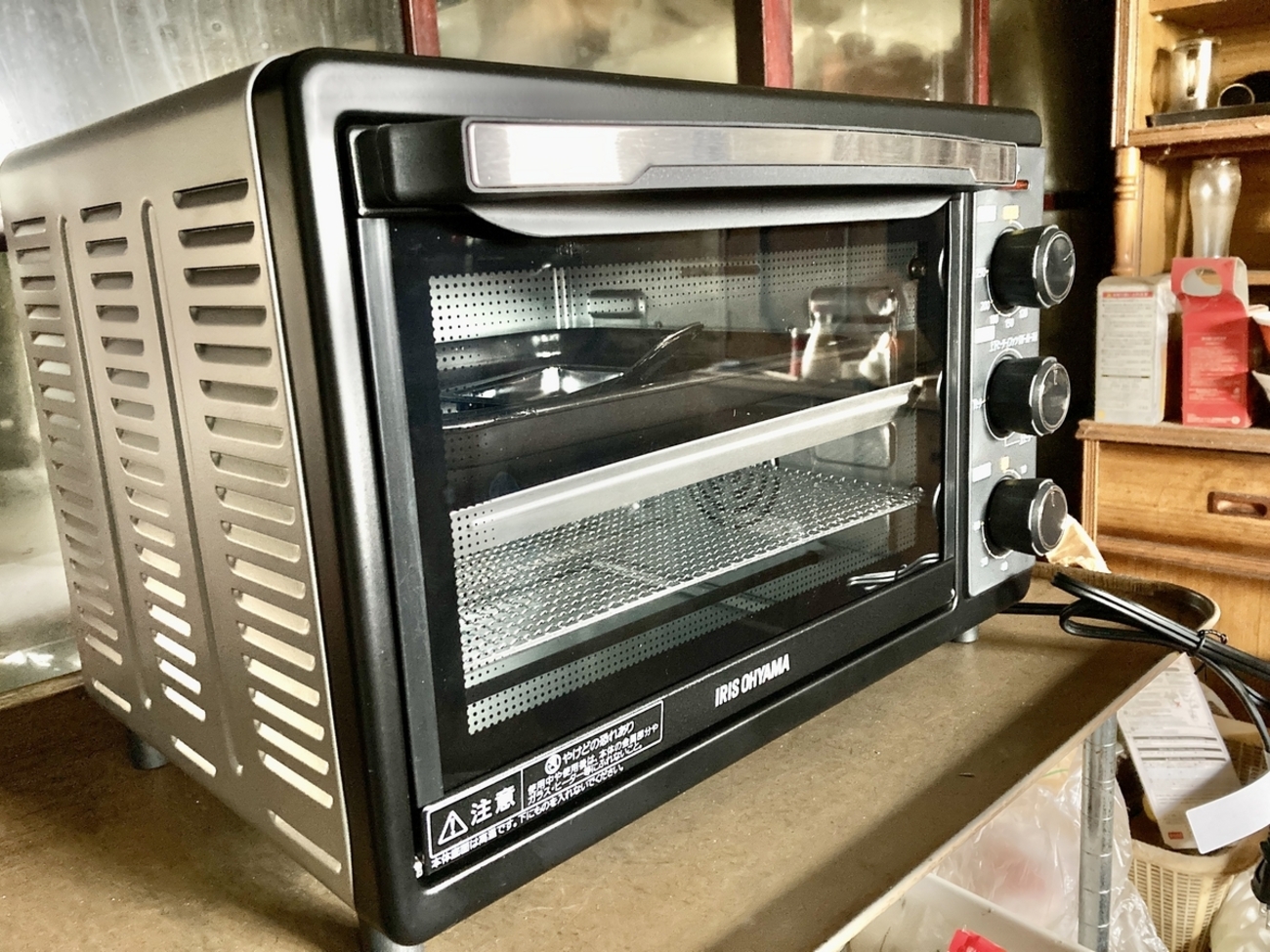 IRIS OHYAMAコンベクションオーブンFVC-D15B-S【2025年製】 2025年製