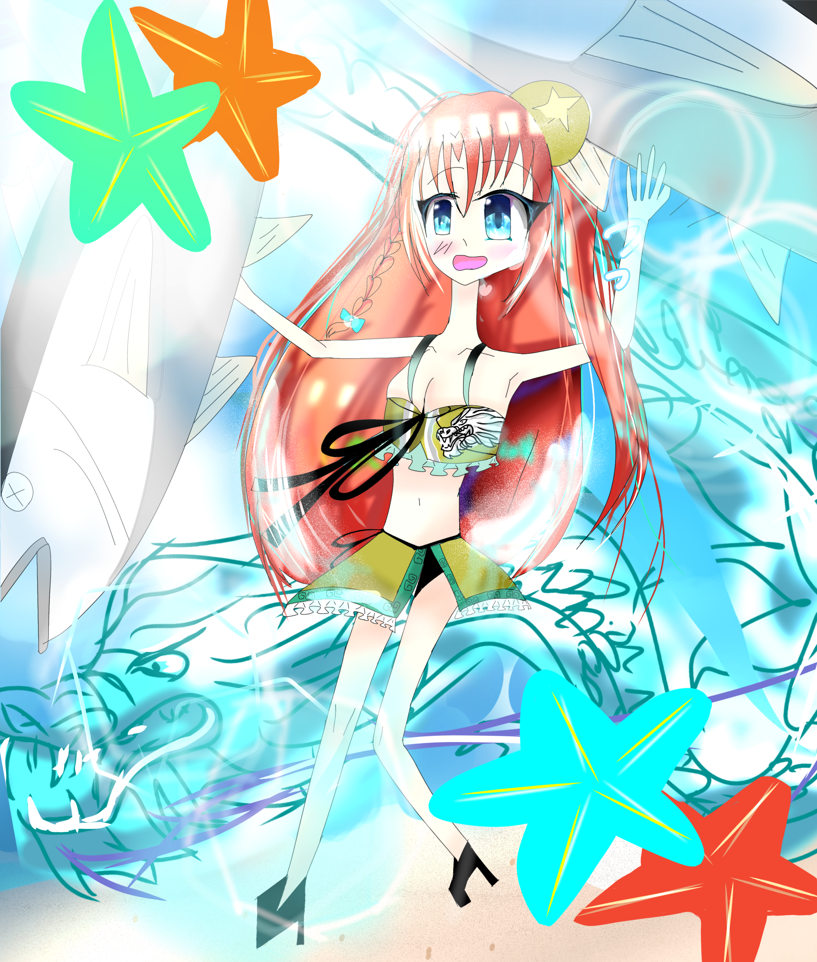 東方project うどんげ 水着 美少女 クリアファイル VZ1 東方project