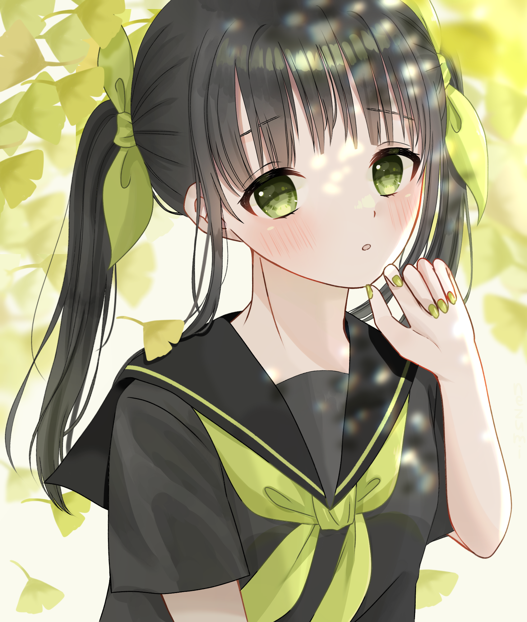 ツインテールにセーラー服はめちゃカワ💛 - ibisPaint