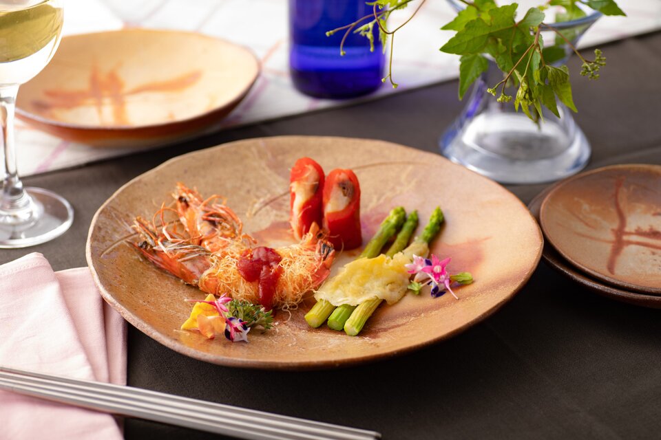 備前焼桃皿（L）耐熱食器（電子レンジ・オーブン対応） | iichi 日々