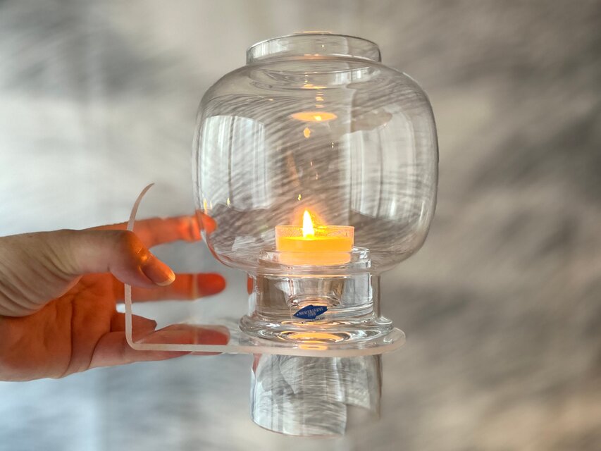 nuutajarvi】Tuikku （大）ブラケットホルダー 付き ランタン