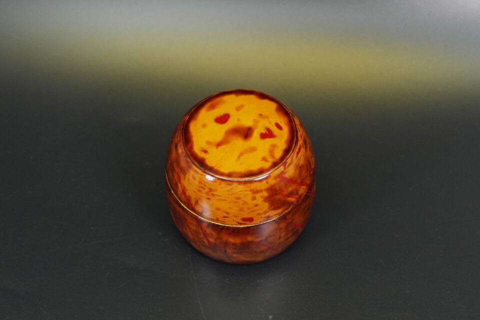 Urushi Box 黄漆赤漆透き漆研出し | iichi 日々の暮らしを心地よくする