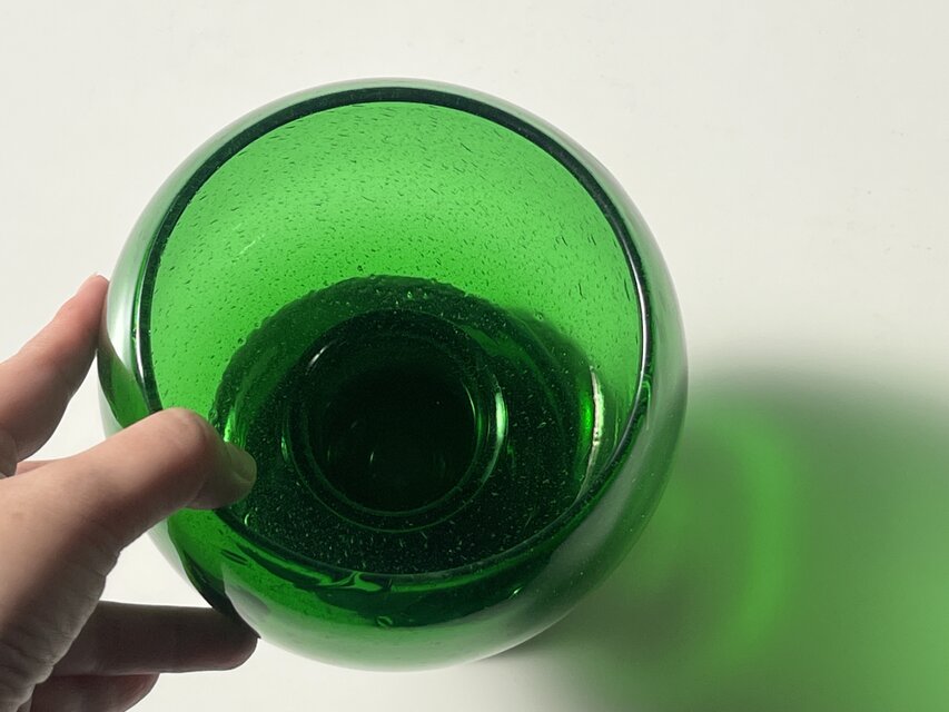 nuutajarvi】Sargasso/サルガッソ フラワーベース （グリーン