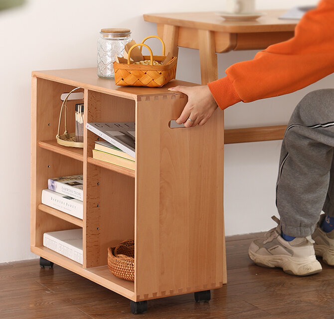 ハンドメイド家具 オープンシェルフ 木製シンプル棚