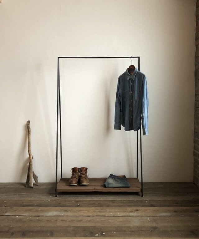 数量限定 SNNK-UNTA アイアン ハンガーラック インダストリアル