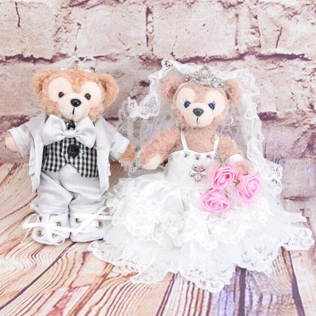 再出品 ダッフィーシェリーメイ服つき 最終値下げダッフィー シェリー