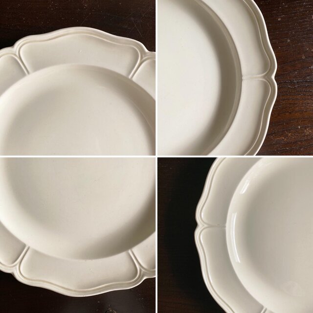 ウェッジウッド Wedgwood 1900-20年頃 花リム 皿 平皿 ディナー皿