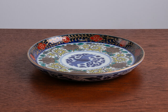 古伊万里 牡丹文 中鉢 古伊万里 牡丹文 中鉢 伊万里染付牡丹文八角