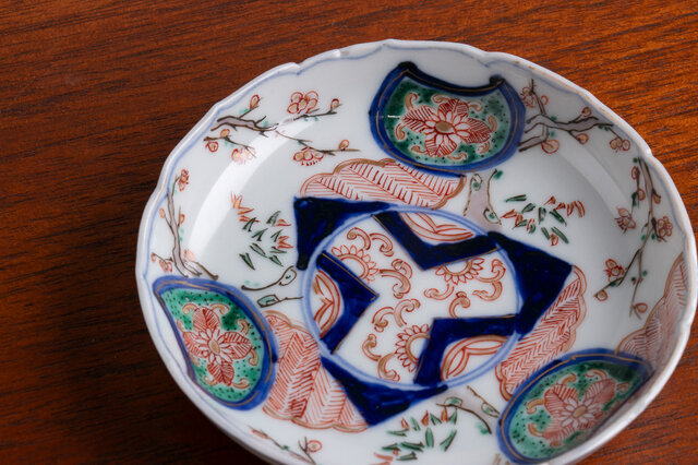 時代 伊万里 染付 寿司皿&豆皿8点セット 送料込み1125 時代 伊万里 染