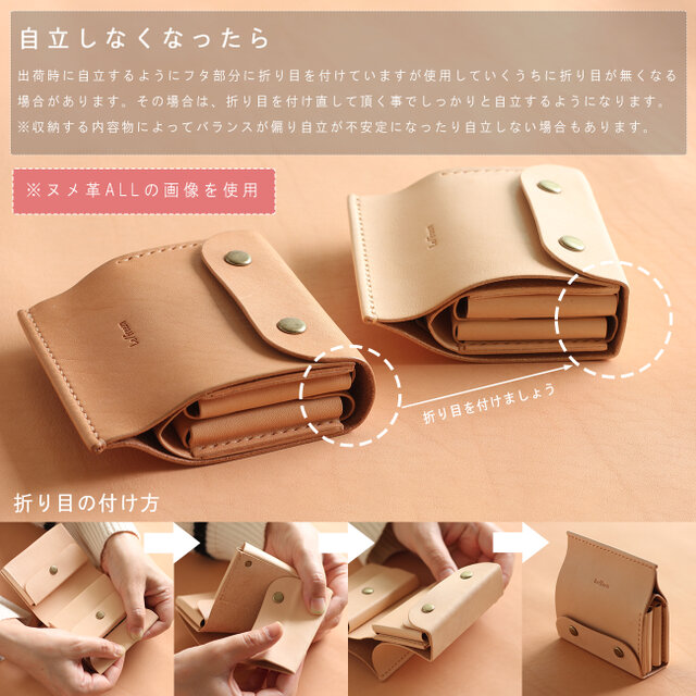 ぱ*ぴ様 ALBA ROSA アルバローザ型押しヌメ革二つ折り財布 楽天市場