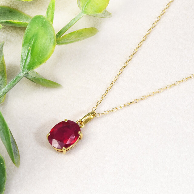 K18 ルビー ペンダントトップ CI010CIBSN | iichi 日々の暮らしを