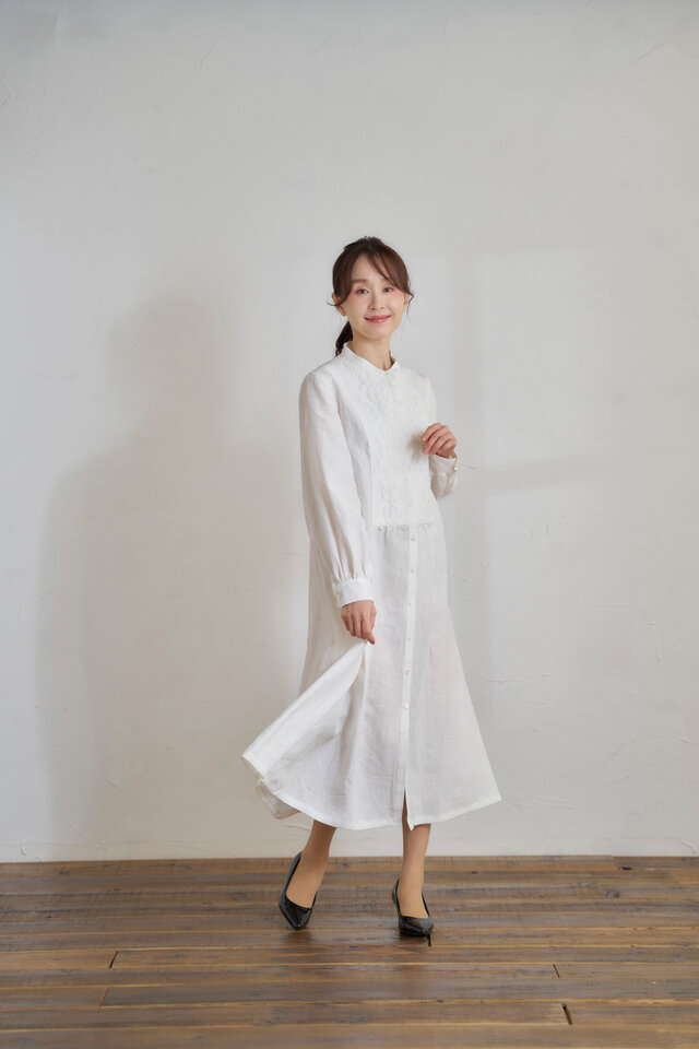 アトリエgg atelier gg白シャツ アトリエgg Gホワイトシャツ シャツ