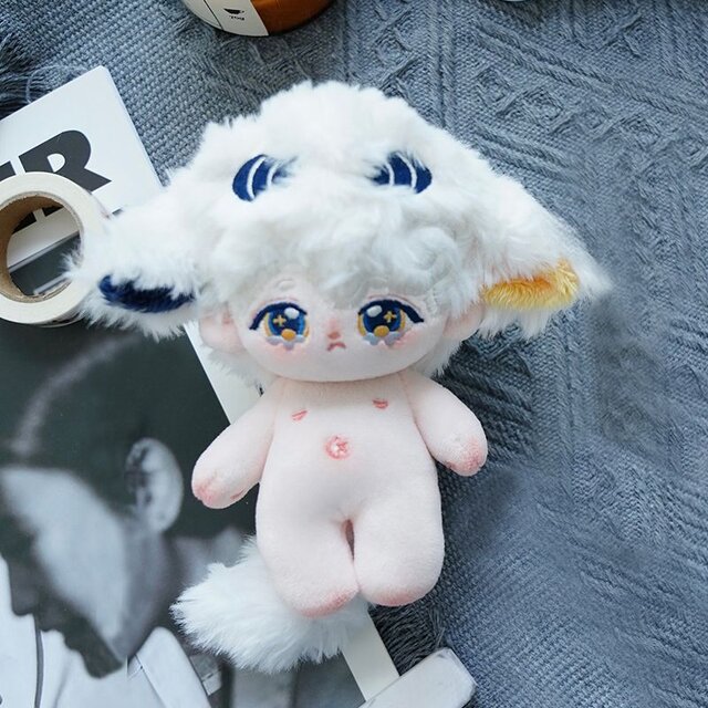 アボカド 本体 10CM ぬいぐるみ 無属性 着せ替え人形 コットンドール