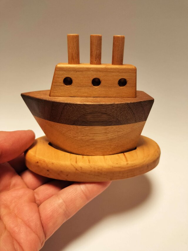 木製オブジェ 木の船 | iichi 日々の暮らしを心地よくするハンドメイド