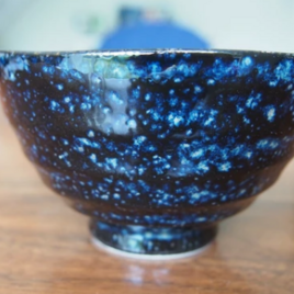 ◇アンティーク◇ 大樋長阿弥造 大樋飴釉茶碗 【木箱】サイズ ：口径