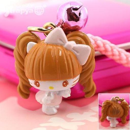 希少 ハローキティ × 辻希美 コラボ 根付け ストラップ 2009年 2009年