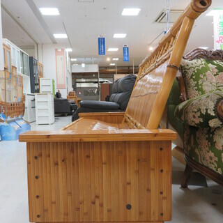 取りに来れる方限定！梅里竹芸の健康長椅子！