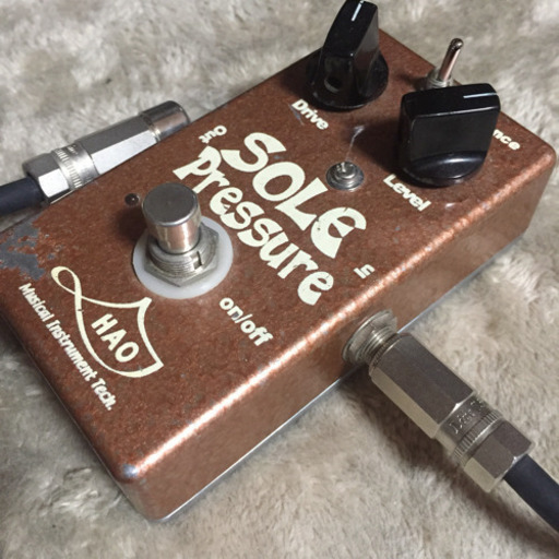 フェンダー系最高のオーバードライブ HAO Sole Pressure オーバードライブ