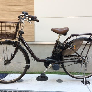 panasonic パナソニック電動アシスト自転車26インチ8.9Ah ブラウン 8.9