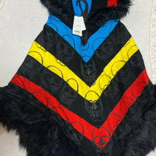 スカル♡ポンチョ