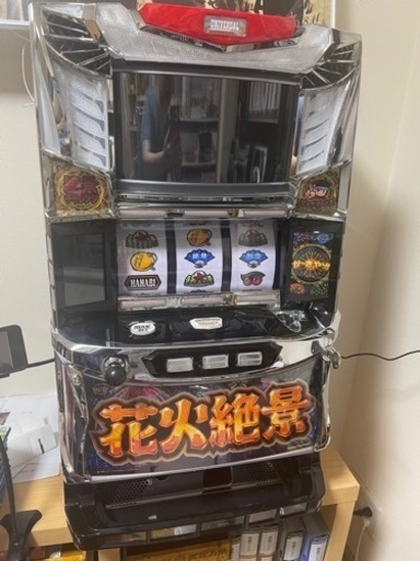 8月限定【パチスロ】花火絶景実機、データカウンター付き