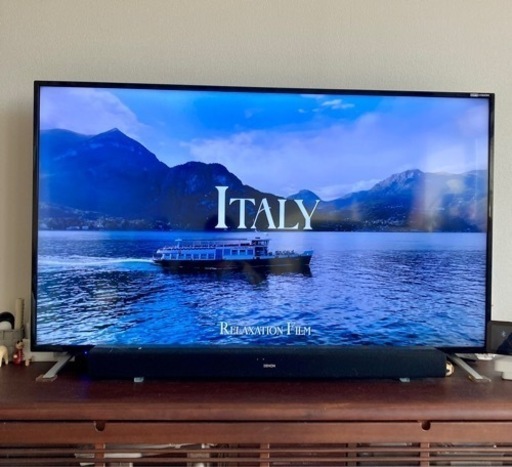 55インチ4K対応液晶テレビ（ジャンク扱い）