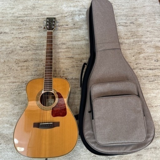 中古 アコースティックギター s.yairi ソフトケース付き
