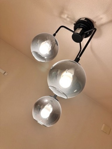 ペンダントライト VERRE 3T(グレー) ペンダントライト VERRE 3T(グレー