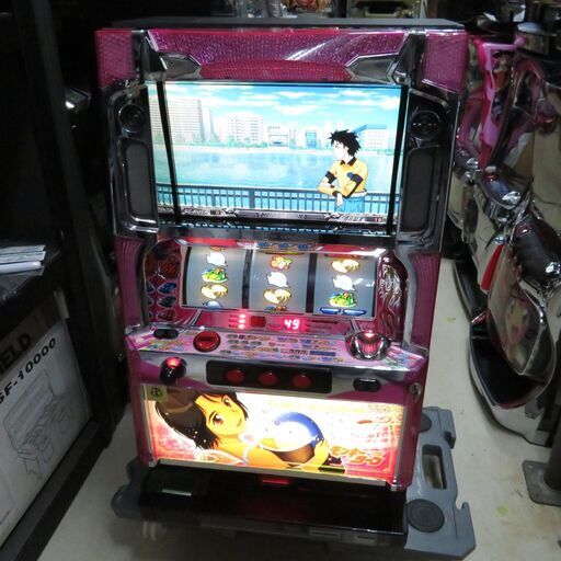 ストア パチスロ実機 モンキーターン 青島パネル コイン不要機付き