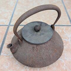 鉄瓶 骨董品 茶道具 急須 時代物 蔵出し 金属工芸 古美術
