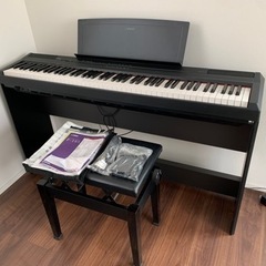 ヤマハ 電子ピアノ 鍵盤数88 P-105 椅子付き