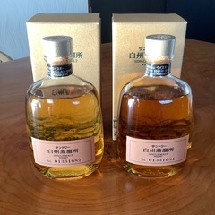 サントリー白州蒸溜所限定ウイスキー2本セット サントリー 白州蒸溜所