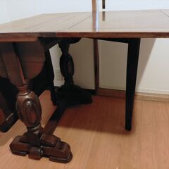 バタフライテーブル アンティーク ゲートレッグテーブル ダイニング 机
