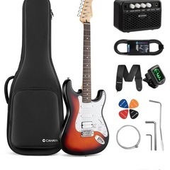 エレキギター入門セット一回開封アンプフルセット等