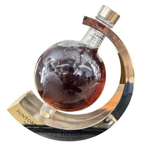 ドリーム池田店】未開栓品 サントリー エクセレンス 地球儀ボトル