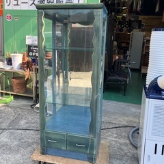 ショーケース ガラスケース 棚 レトロ 昭和 ヴィンテージ ビンテージ