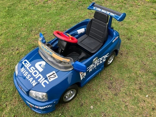 日産カルソニック キッズ電動カー（ジャンク品） 日産カルソニック