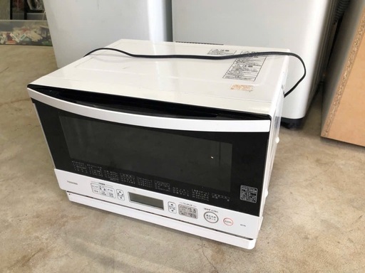 東芝 過熱水蒸気オーブンレンジ 石窯ドーム ER-ND8（W）電子レンジ