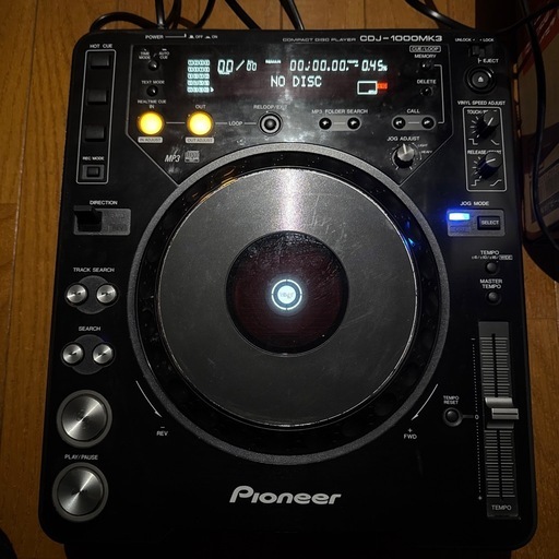 Pioneer CDJ-1000MK3 (yuu Kama) 相模原のDJギアの中古あげます・譲り