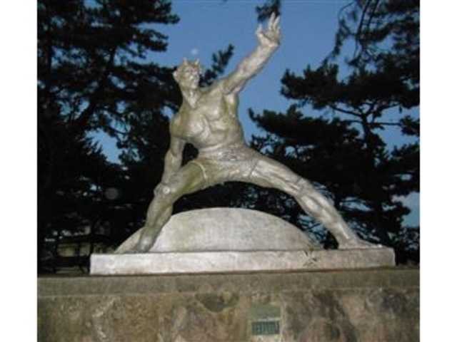 北村西望「浦島-長寿の舞」ブロンズ、41cm＞長崎県、平和記念像